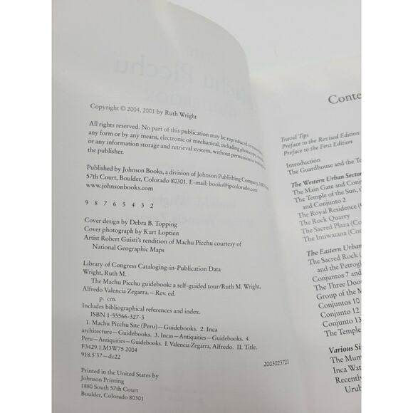 Machu Picchu Guidebook : A Self-Guided Tour, Paperback by Wright 2004 - Picture 5 of 6